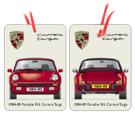 Porsche 911 Carrera Targa 1984-89 Air Freshener